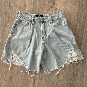 Hollister High Rise Vintage Baggy Short 8” size 3